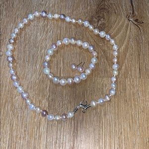 Pink pearl set
